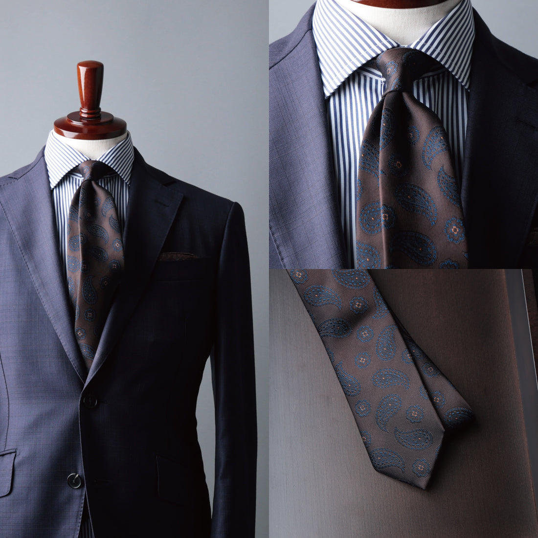 シルク ペイズリー 6colors ハイクオリティ