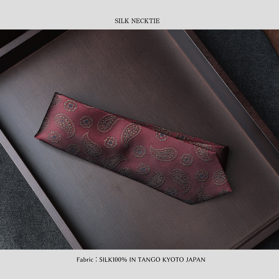 シルク ペイズリー 6colors ハイクオリティ