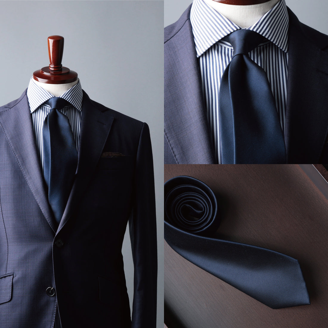 シルク ネイビーコレクション ハイクオリティ