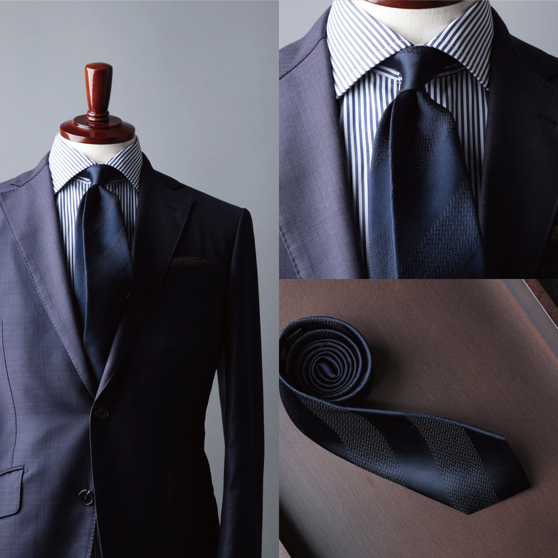 シルク ネイビーコレクション ハイクオリティ