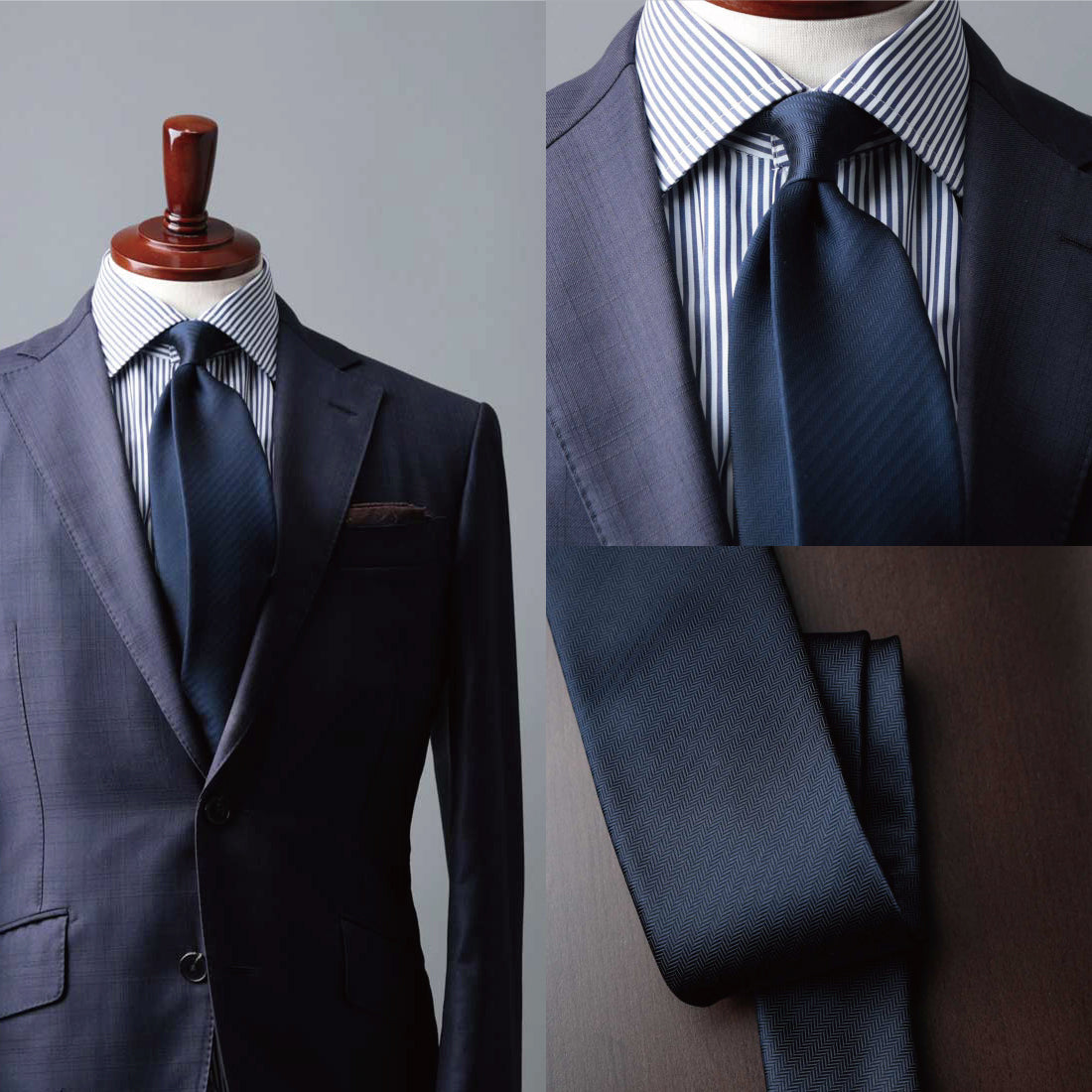 シルク ネイビーコレクション ハイクオリティ