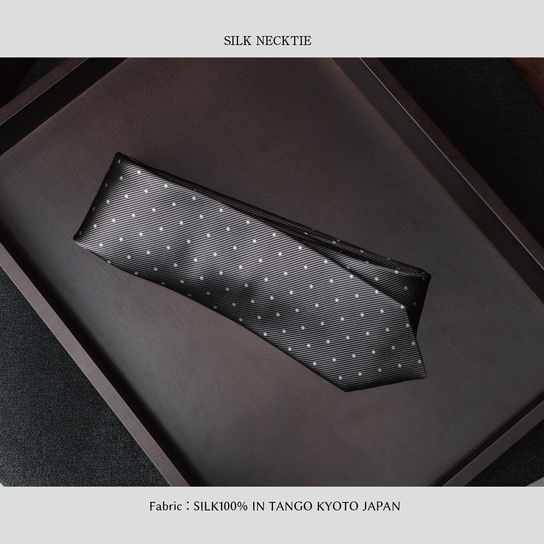 シルク レップ ドット ハイクオリティ