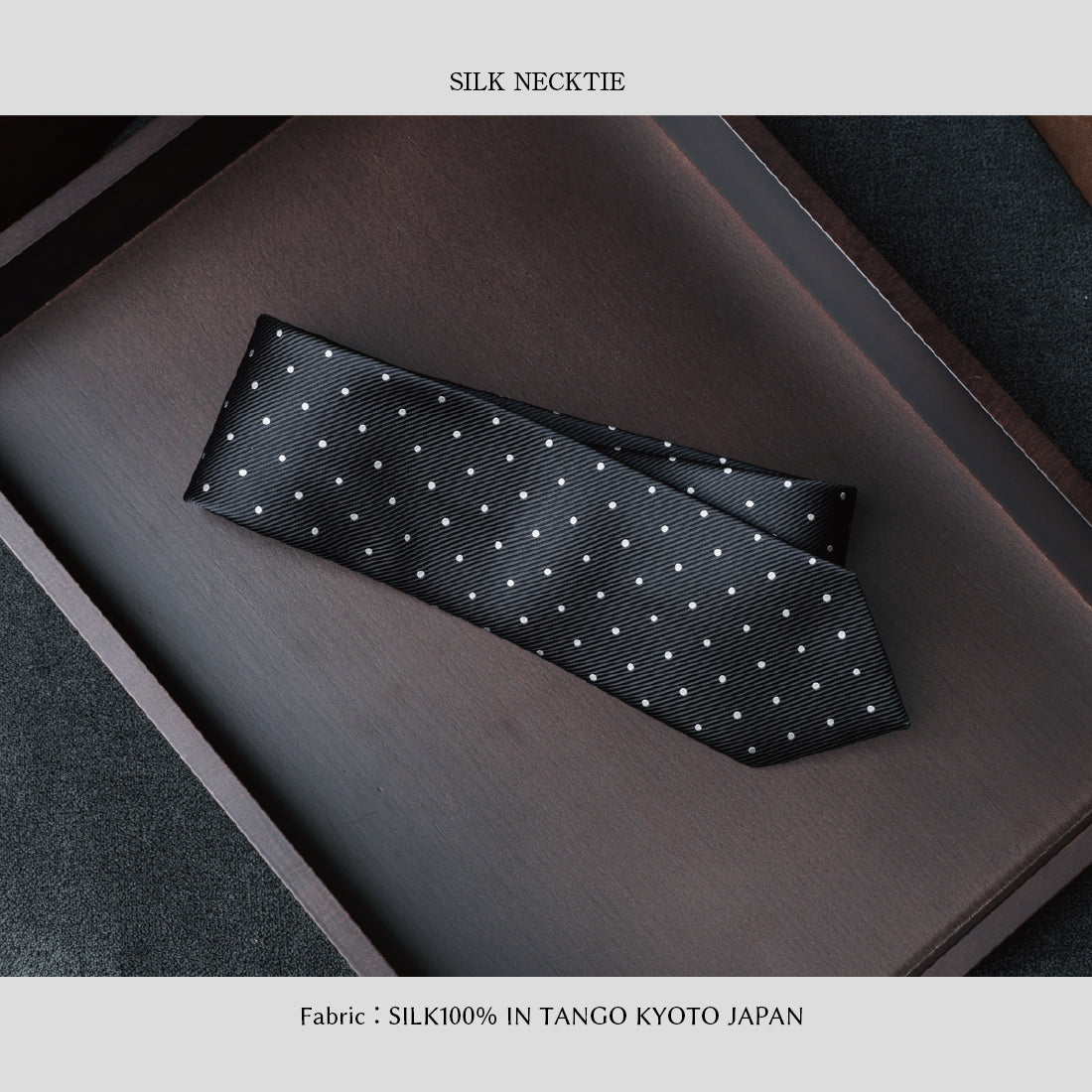 シルク レップ ドット ハイクオリティ