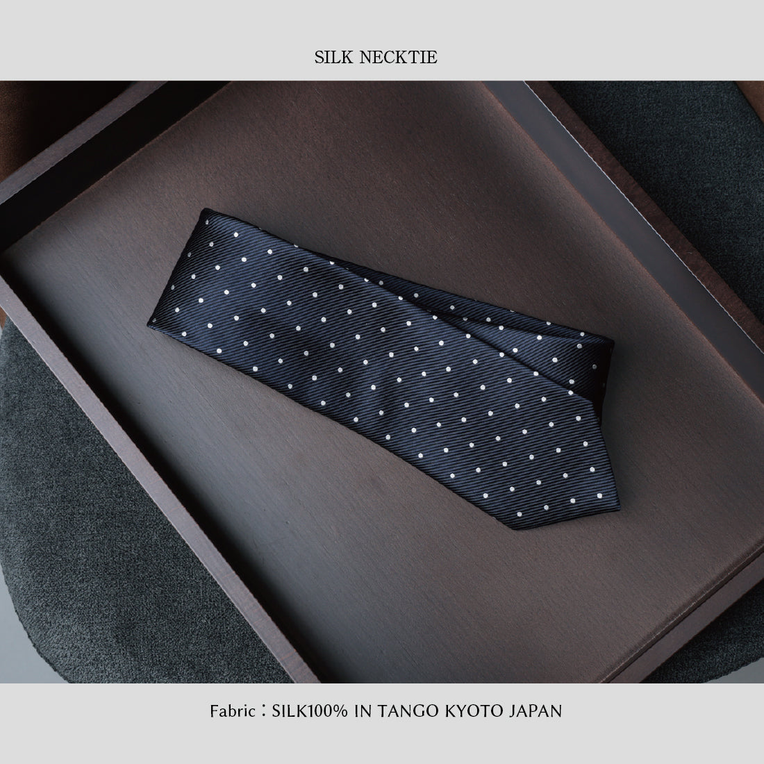 シルク レップ ドット ハイクオリティ