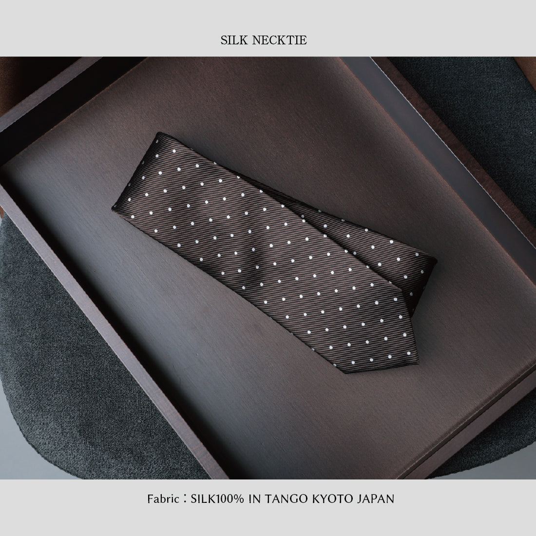 シルク レップ ドット ハイクオリティ