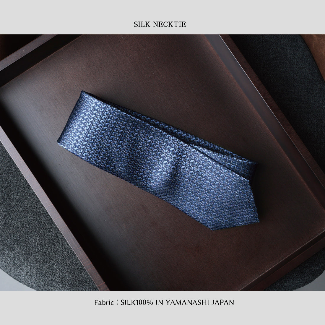 シルク マイクロパターン YAMANASHI SILK