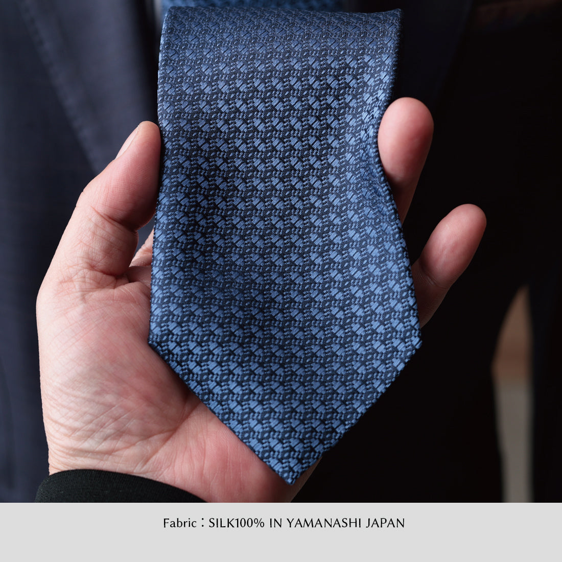 シルク マイクロパターン YAMANASHI SILK