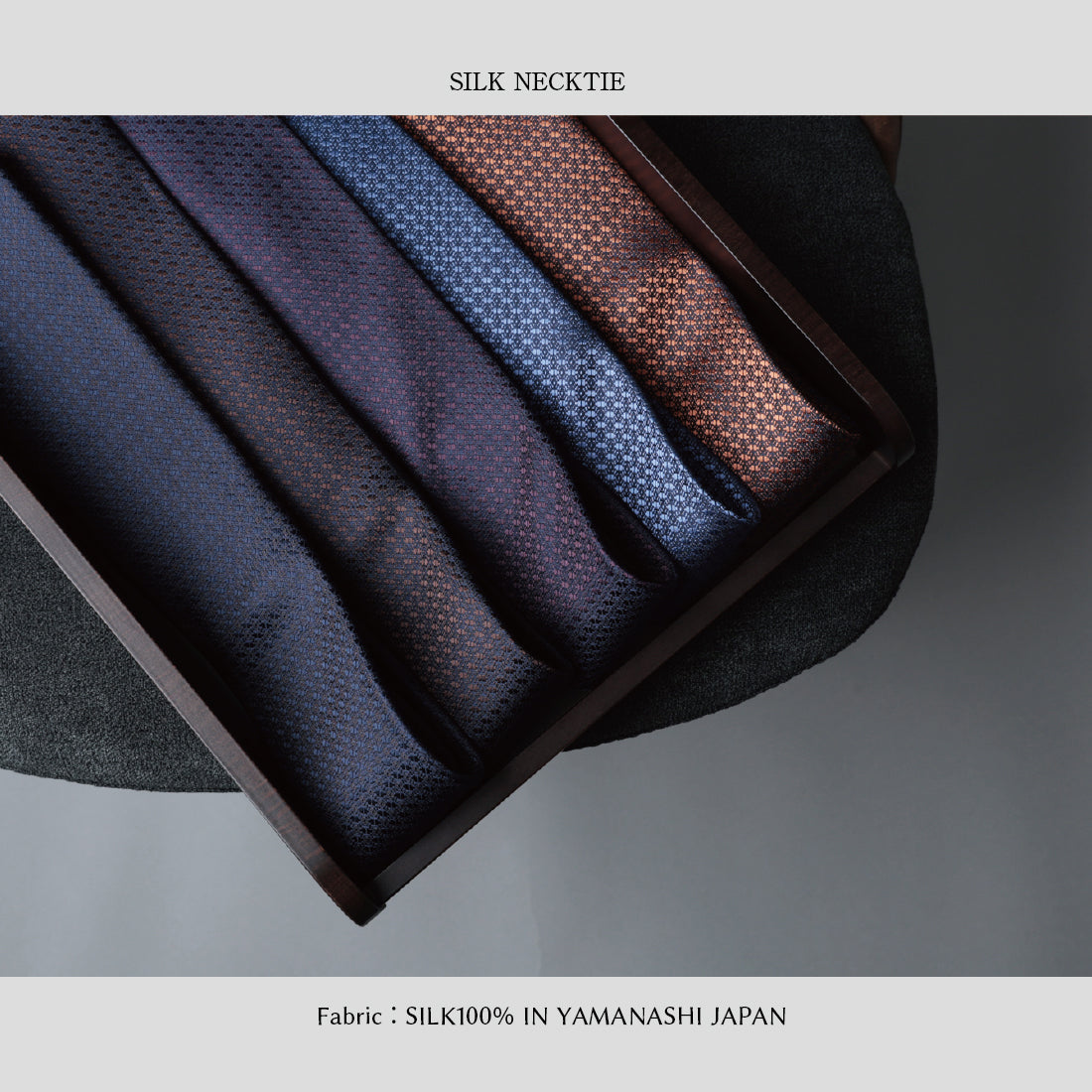 シルク マイクロパターン YAMANASHI SILK