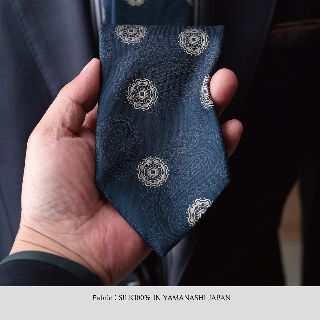 シルク ペイズリー&小紋 YAMANASHI SILK