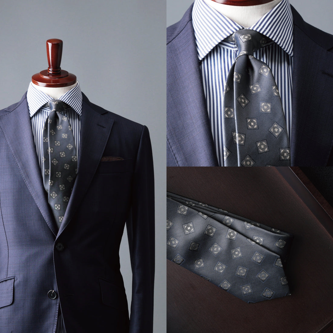 シルク 小紋 YAMANASHI SILK