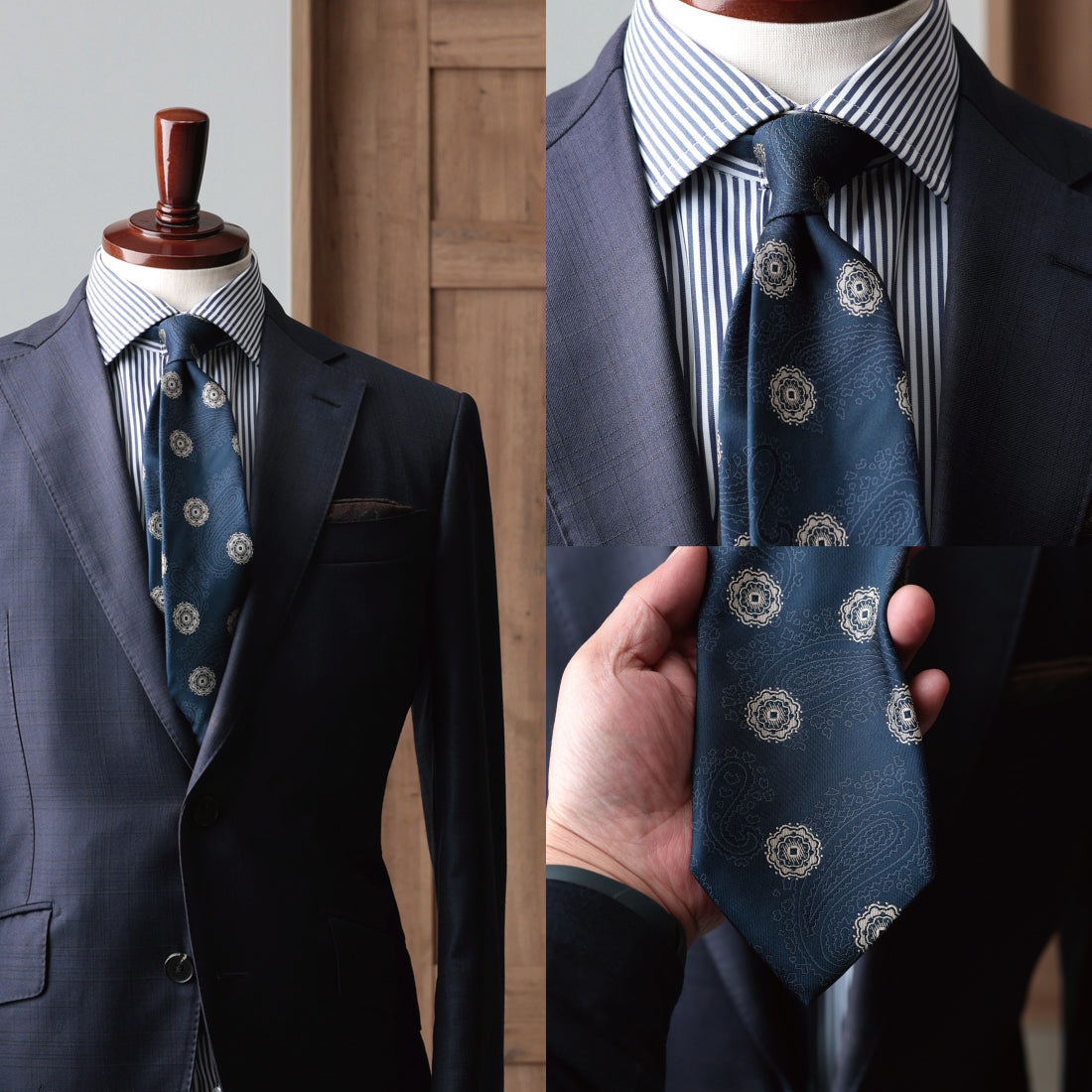 シルク ペイズリー&小紋 YAMANASHI SILK