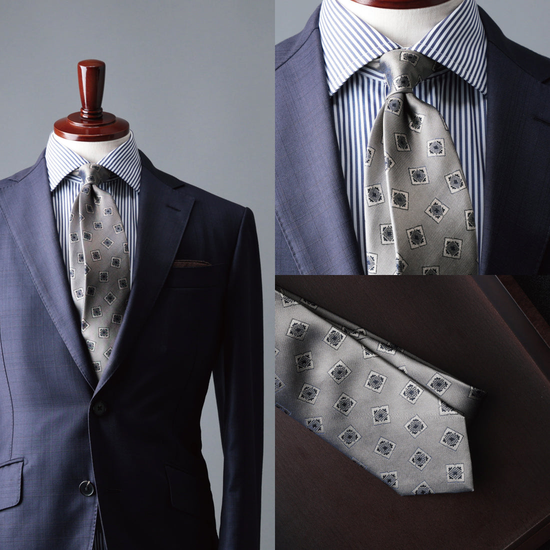 シルク 小紋 YAMANASHI SILK