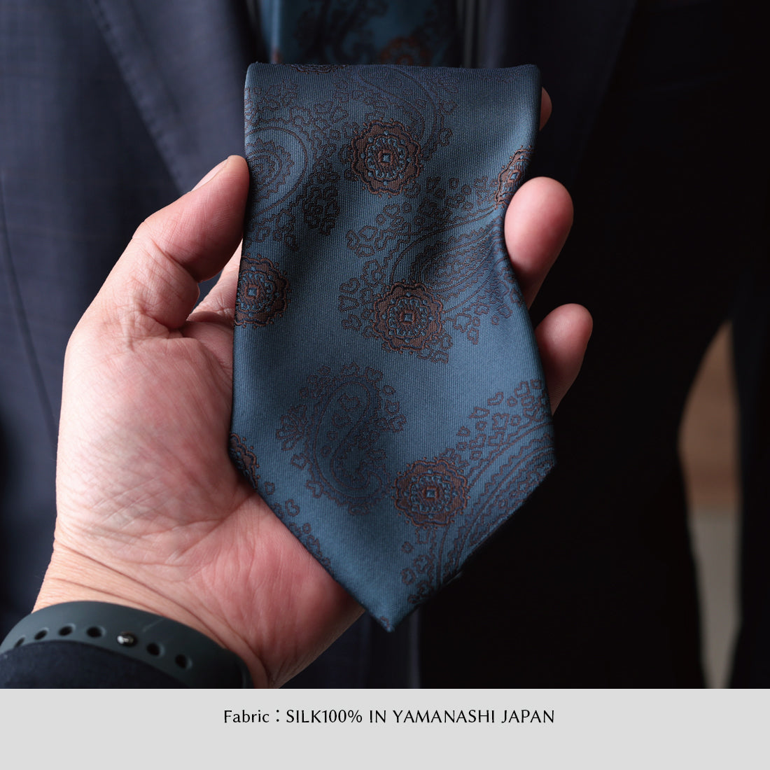 シルク ペイズリー&小紋 YAMANASHI SILK