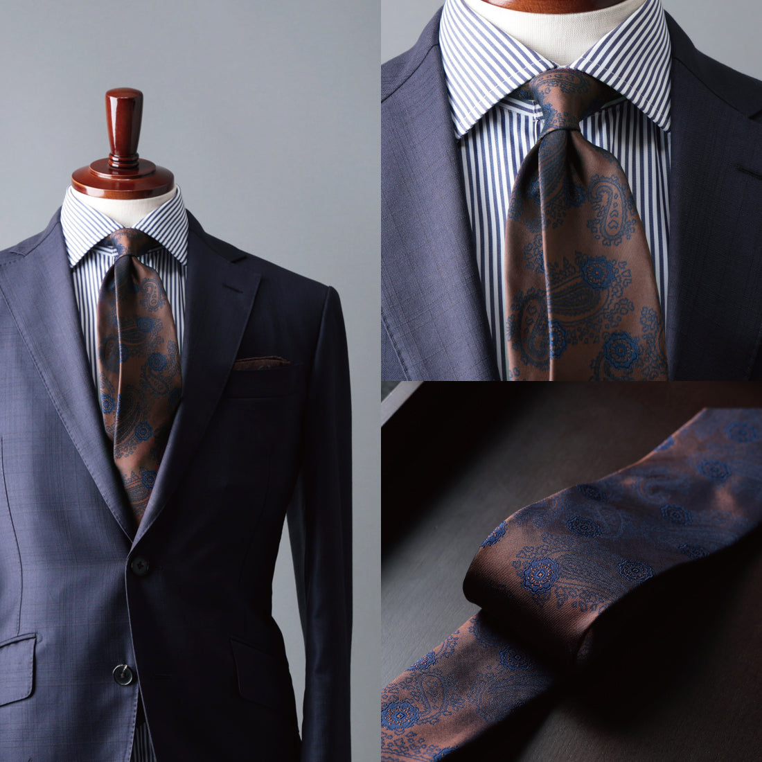 シルク ペイズリー&小紋 YAMANASHI SILK