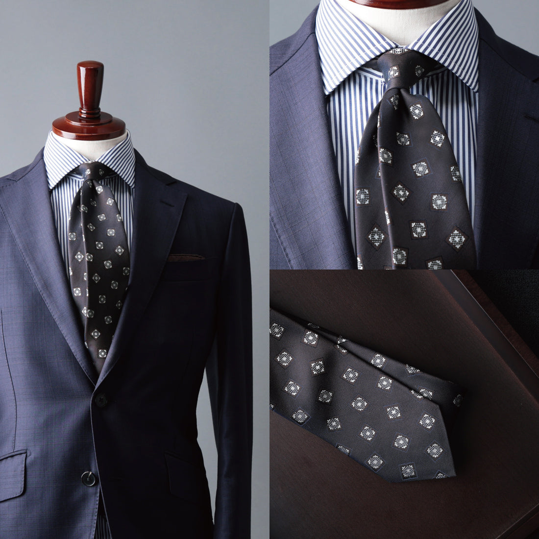 シルク 小紋 YAMANASHI SILK