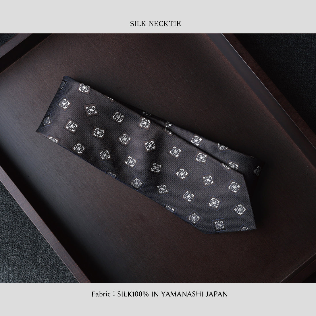 シルク 小紋 YAMANASHI SILK