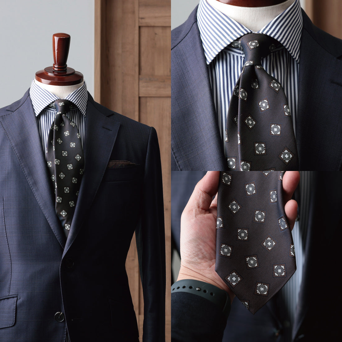 シルク 小紋 YAMANASHI SILK