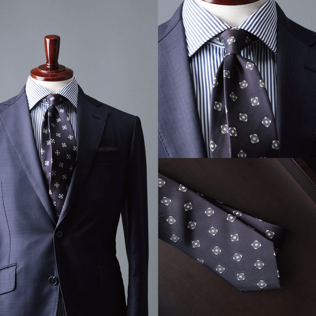 シルク 小紋 YAMANASHI SILK