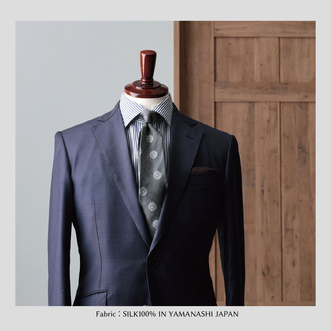 シルク ペイズリー&小紋 YAMANASHI SILK