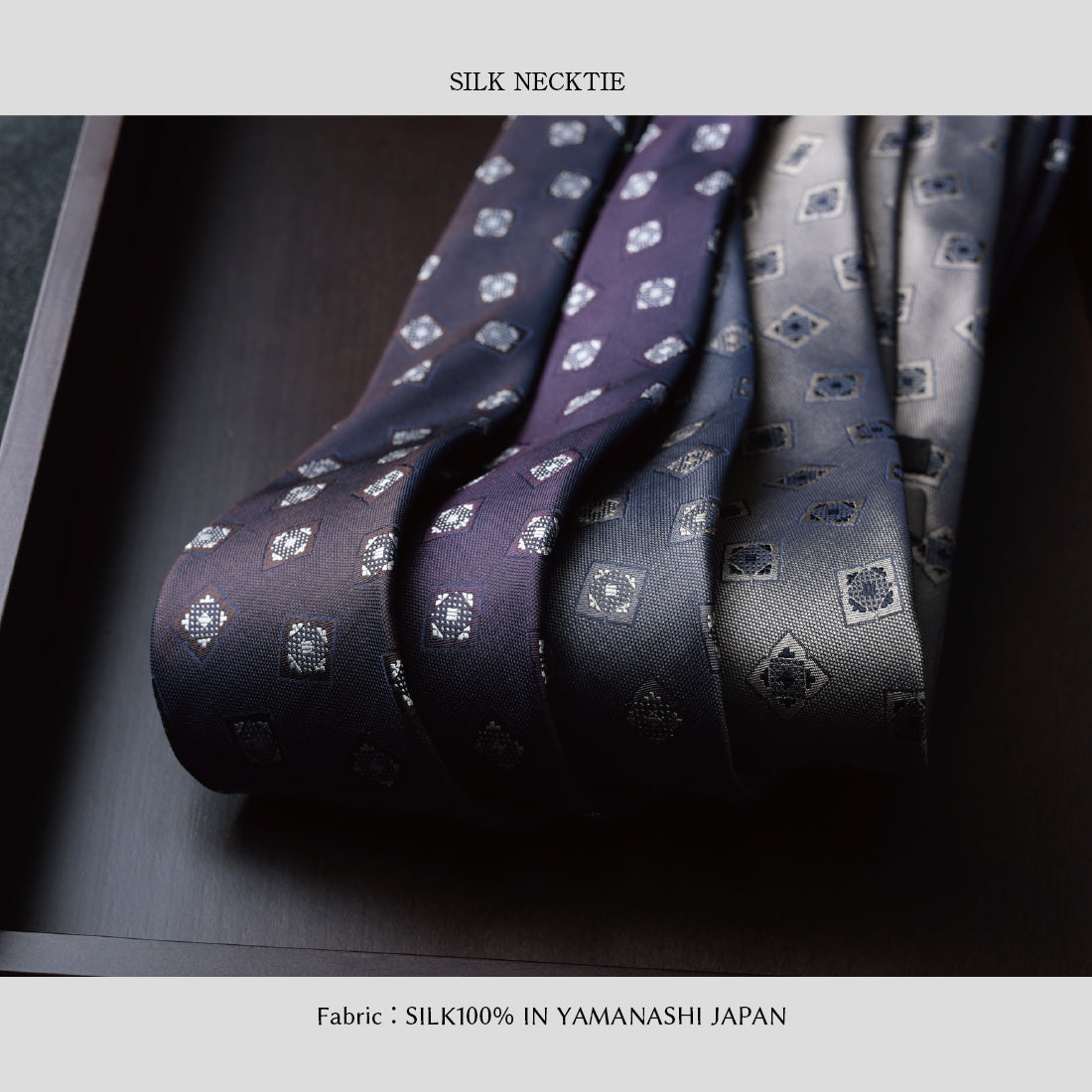 シルク 小紋 YAMANASHI SILK
