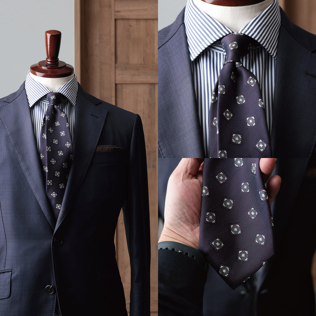 シルク 小紋 YAMANASHI SILK