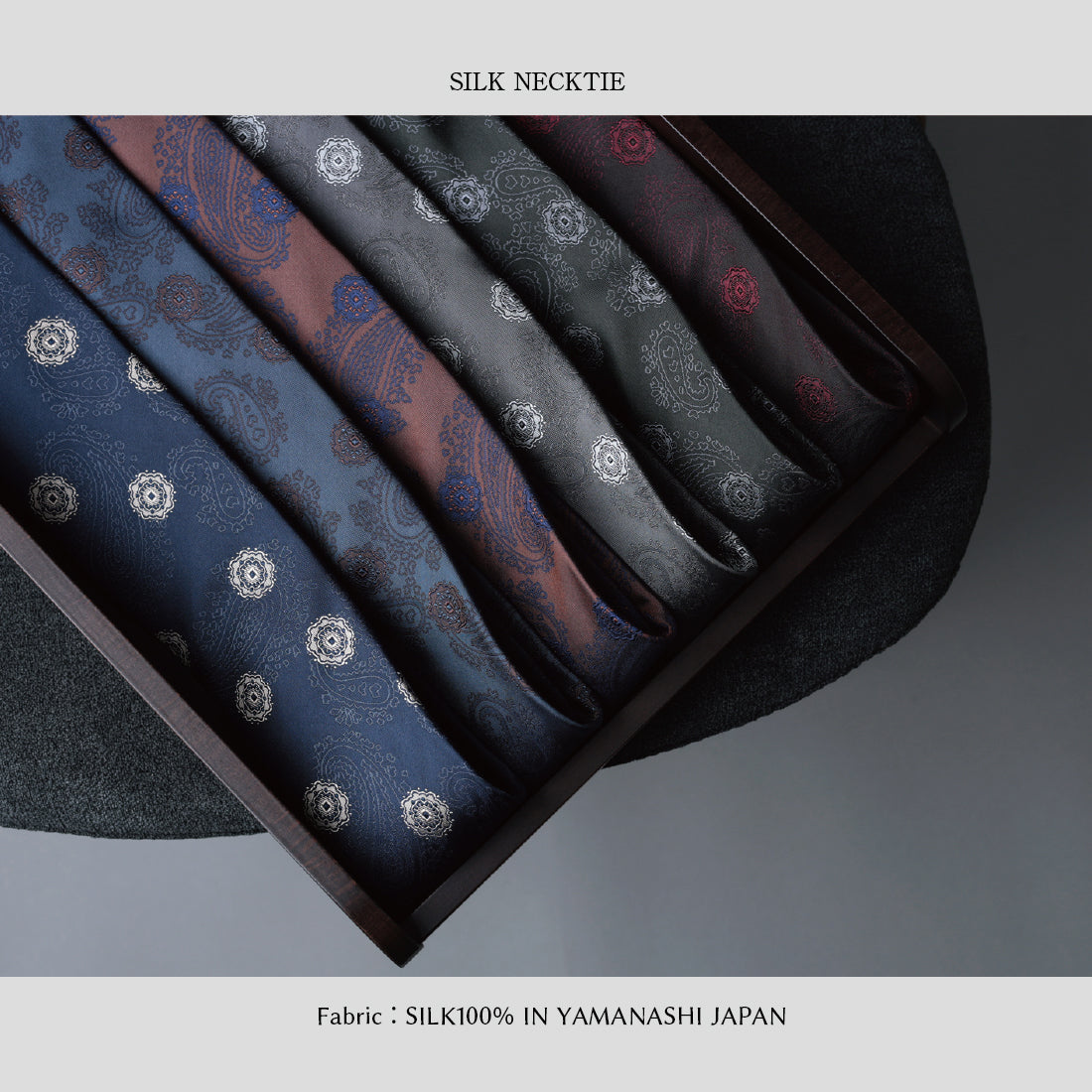 シルク ペイズリー&小紋 YAMANASHI SILK