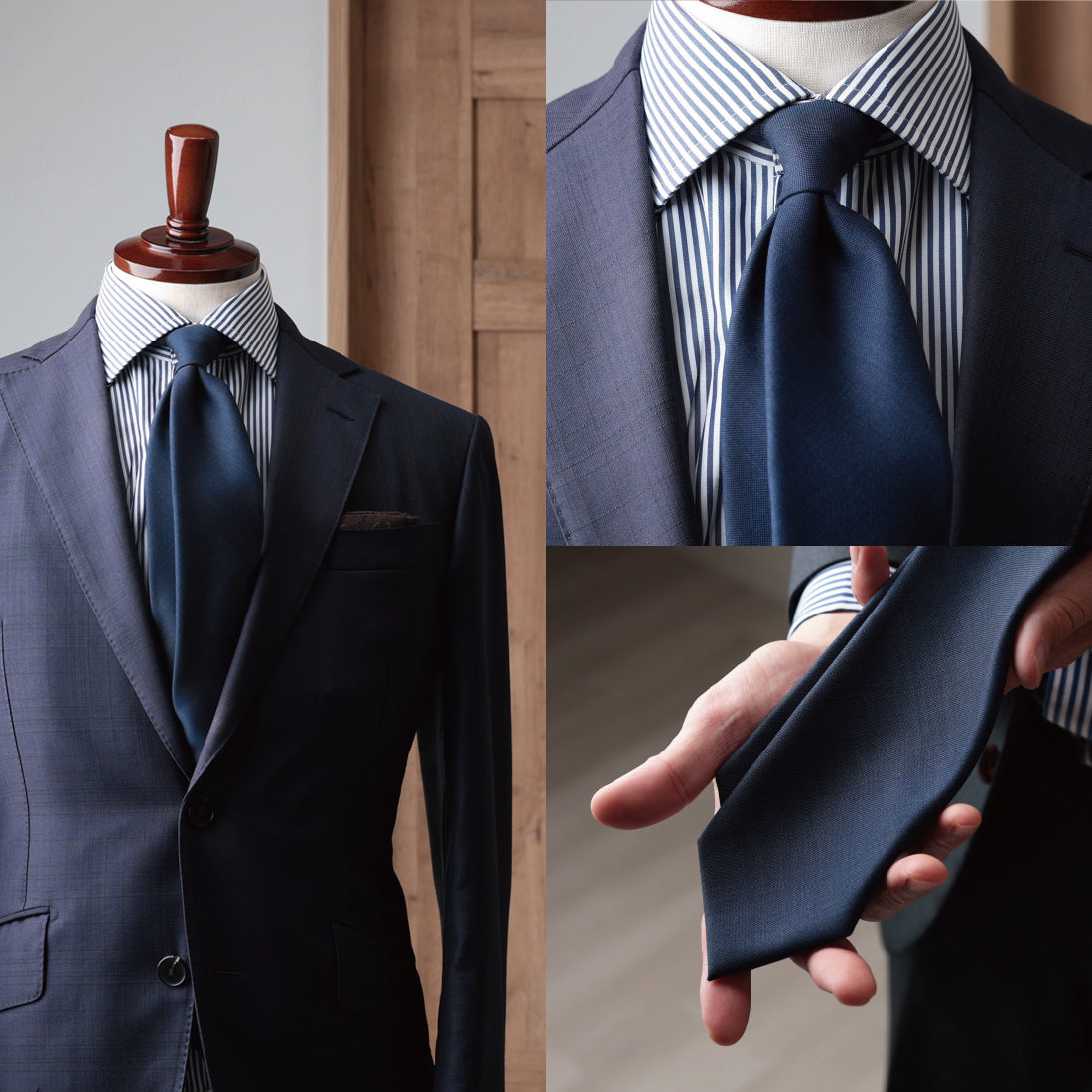 CANONICO SHARK SKIN ウール 4colors