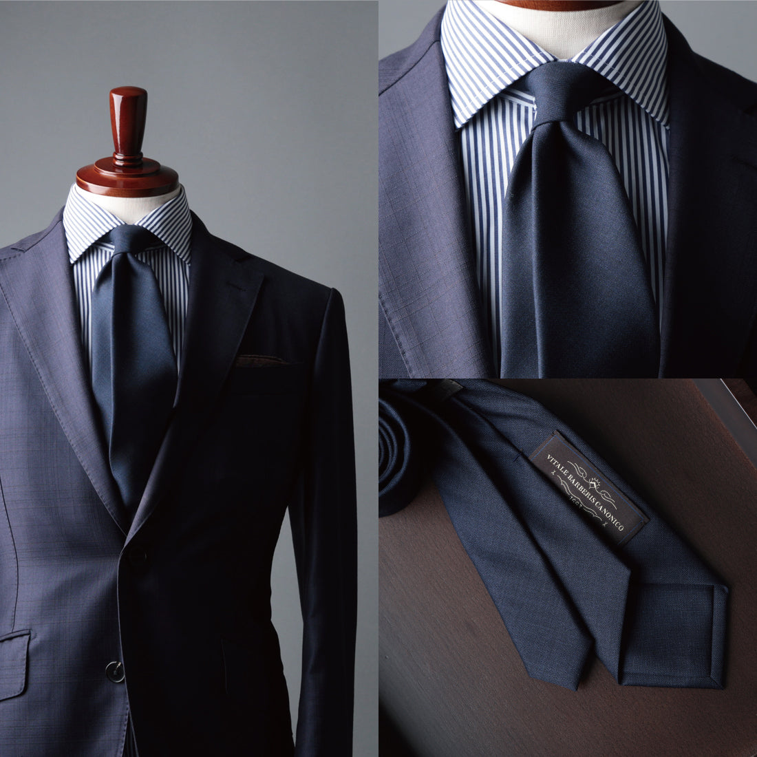 CANONICO SHARK SKIN ウール 4colors