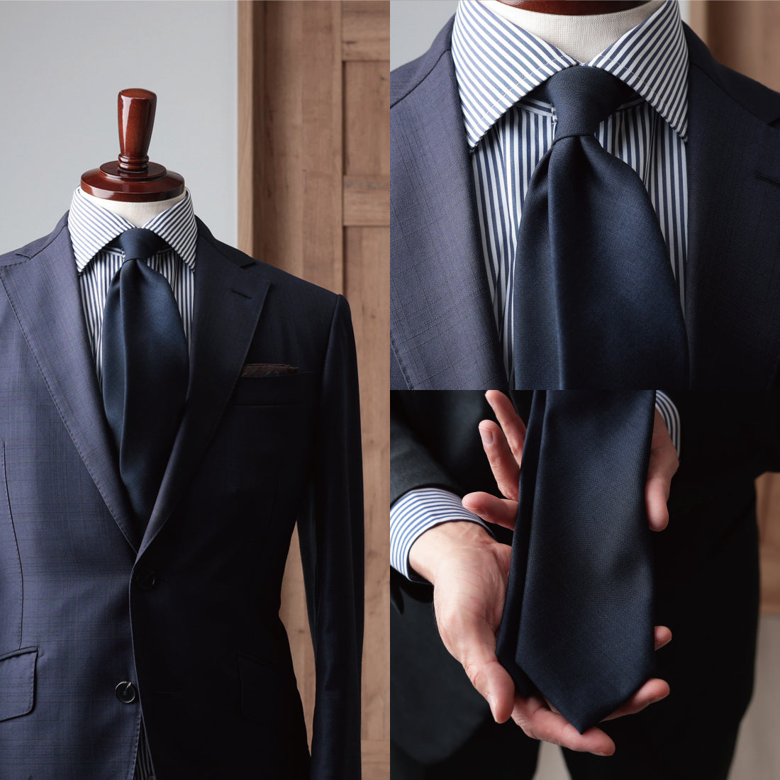 CANONICO SHARK SKIN ウール 4colors