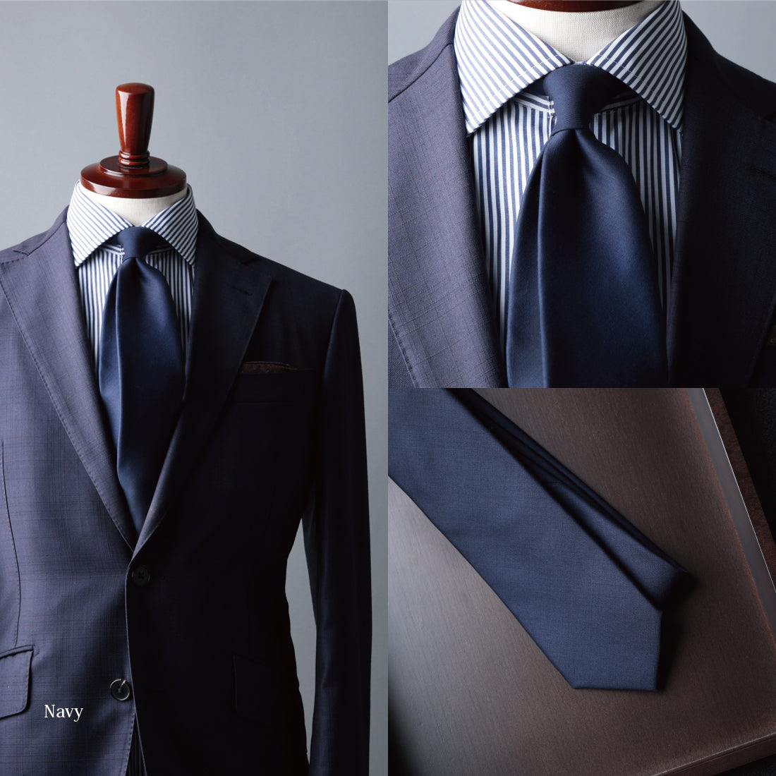 Zegna TROFEO ウール ソリッド