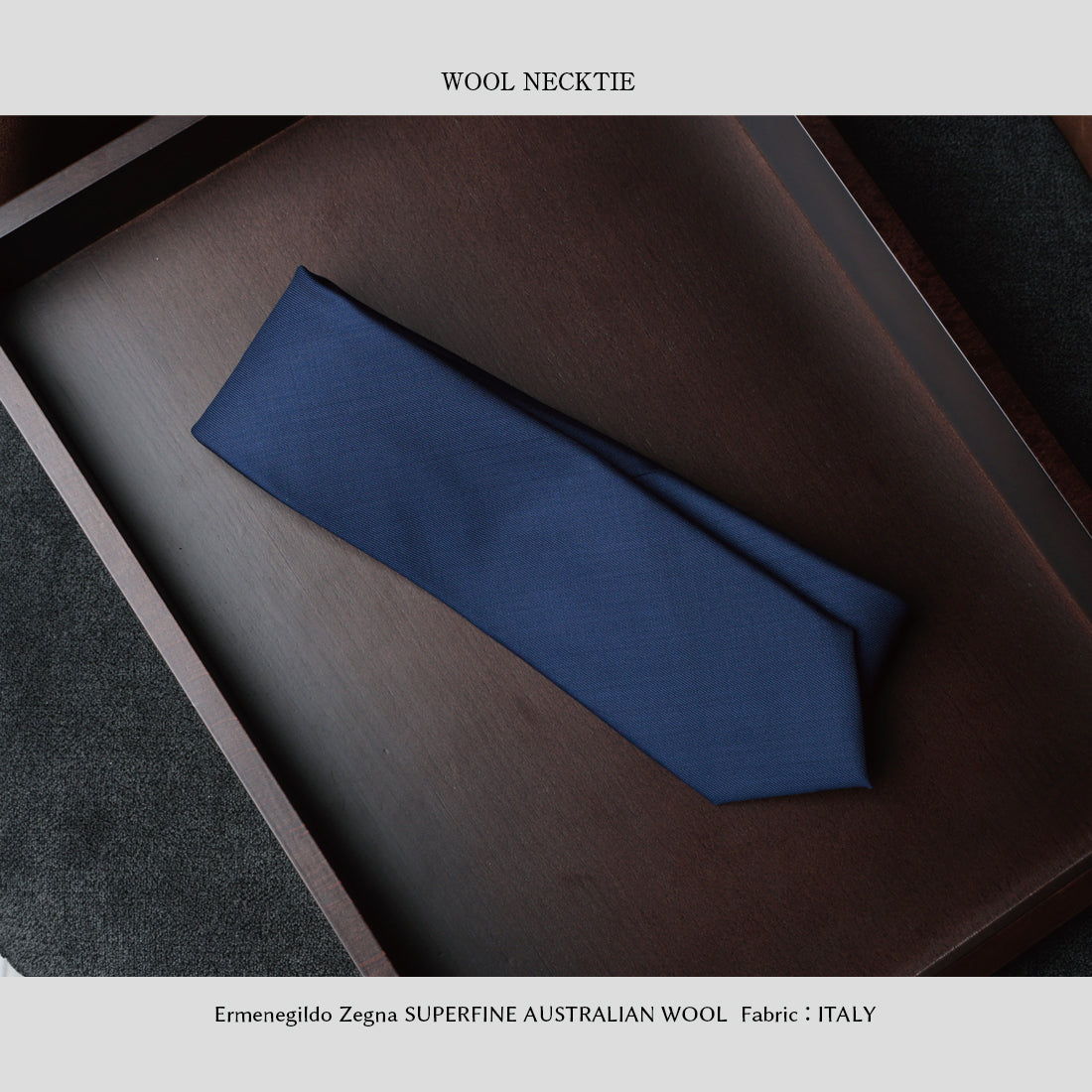 Zegna Light TRAVELLER ウール ソリッド