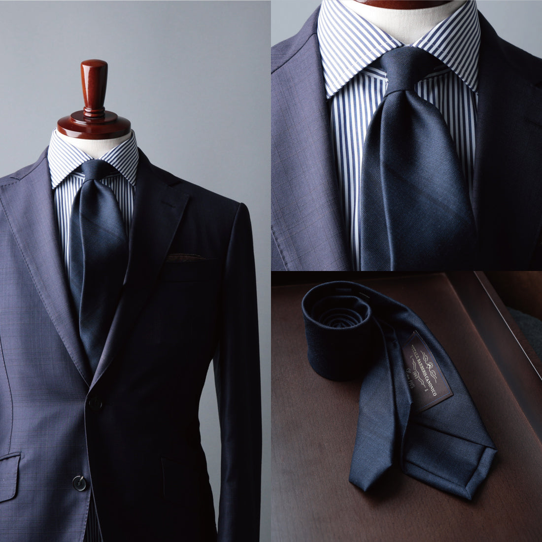 CANONICO ウール チェック 3types