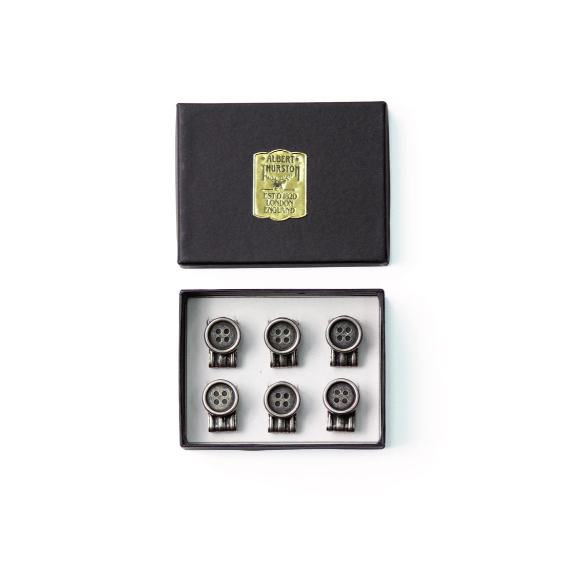クリップオンボタン アルバートサーストン 英国製