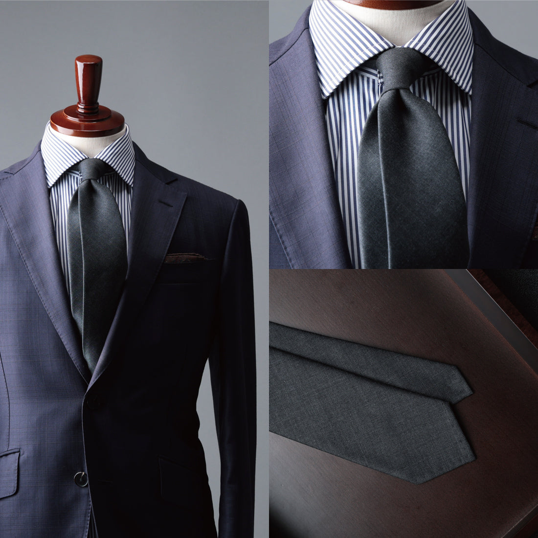 ウール クワトロピエゲ Zegna DORMEUIL プレミアム 3variations