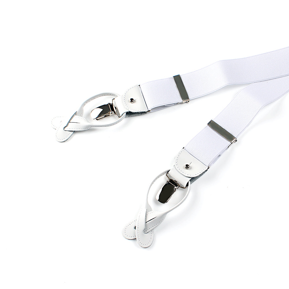 サスペンダー アルバートサーストン 英国製 35mm ホワイト