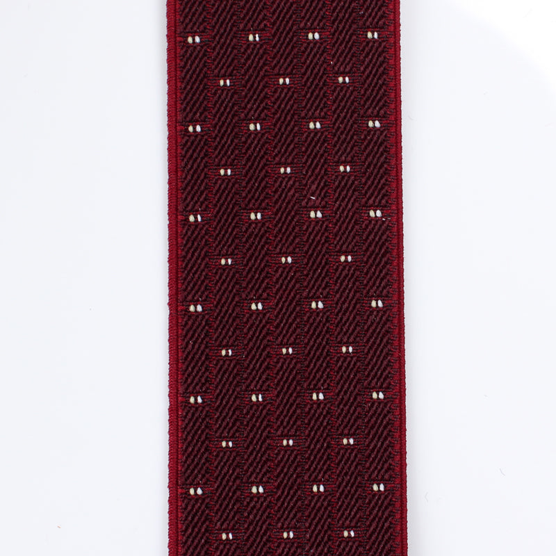 サスペンダー アルバートサーストン 英国製 35mm ピンドット ワイン