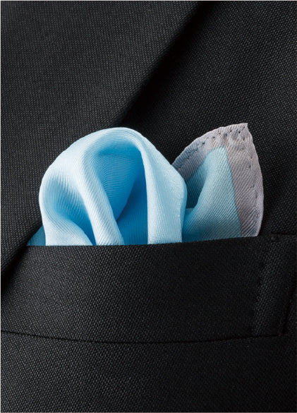 チーフ シルク 6色 マルチカラー 2colors