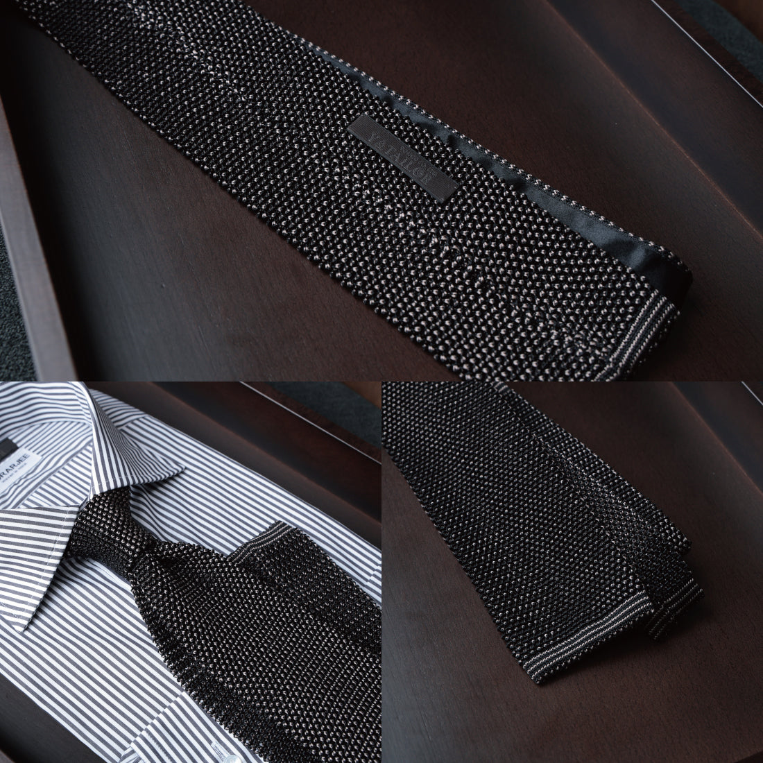 シルク ニットタイ