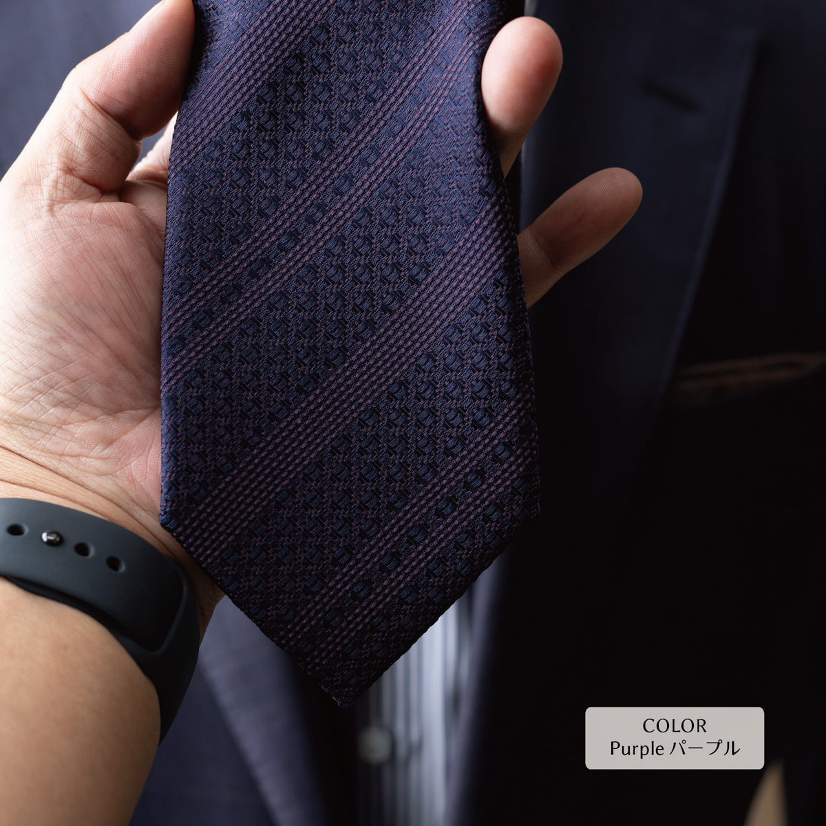 シルク ジャガード ストライプ YAMANASHI SILK