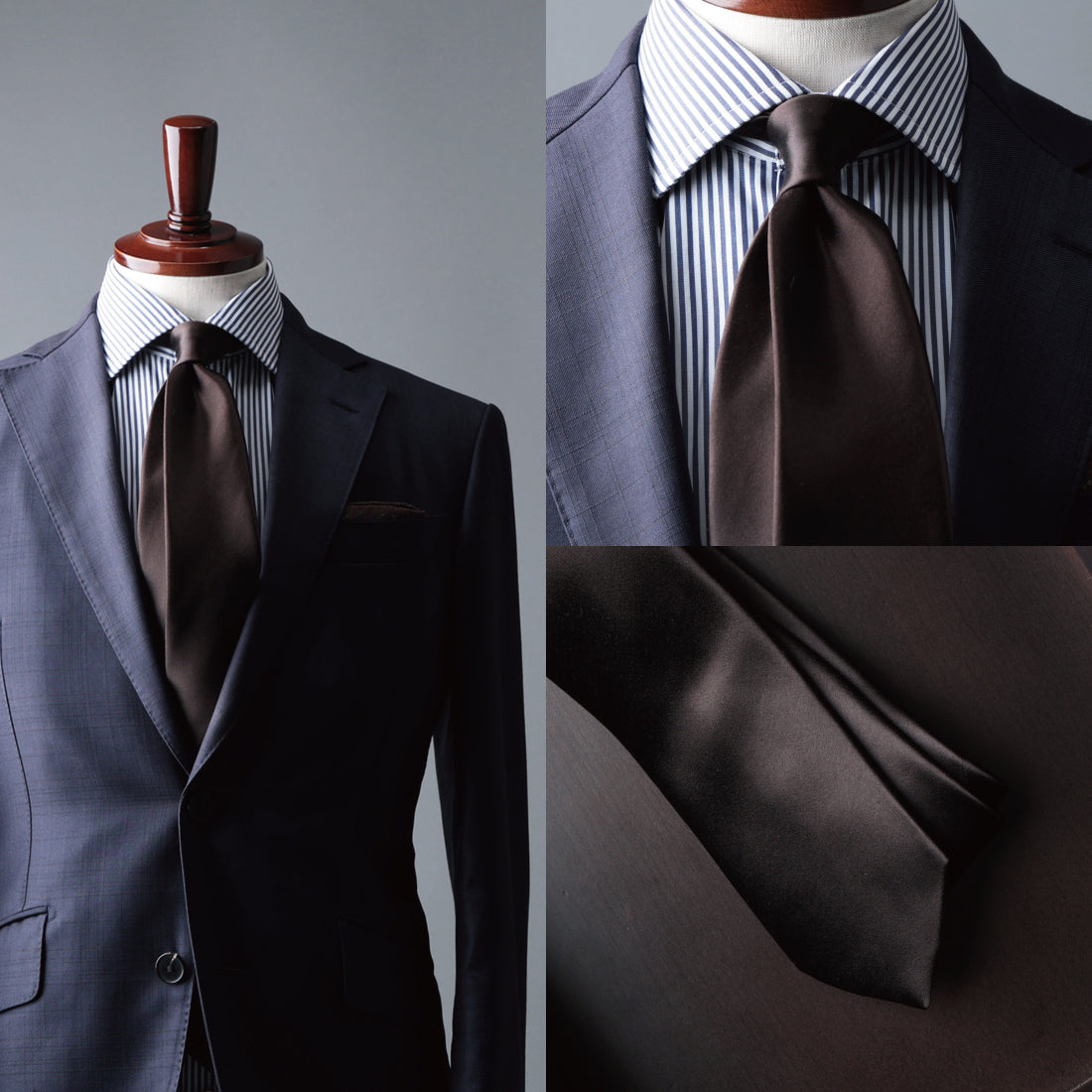 【SALE】 シルク ソリッド ネクタイ