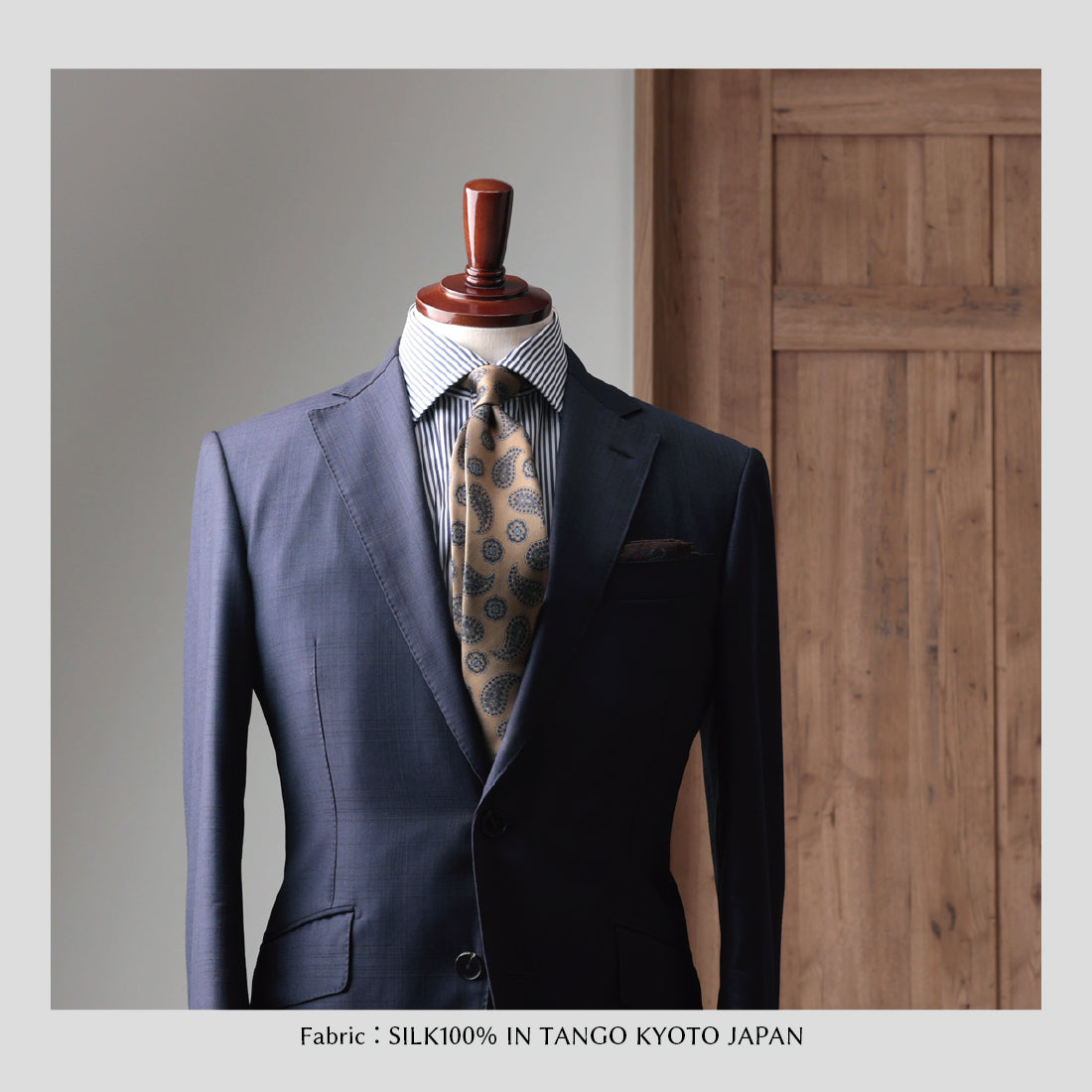 シルク ペイズリー ネクタイ ハイクオリティ | Y&TAILOR