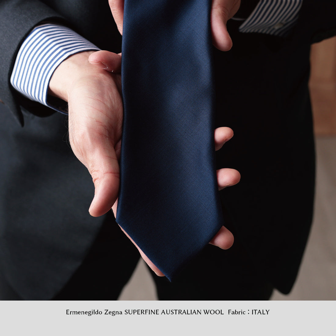Zegna TROFEO ウール 4types