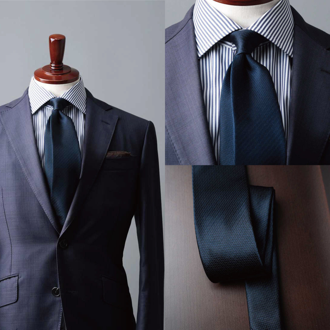 シルク ネイビーコレクション ハイクオリティ