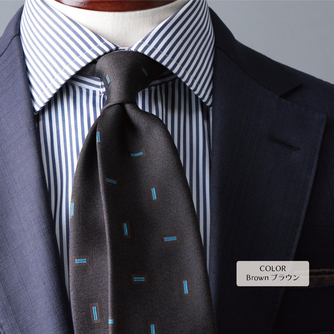 シルク スモール スクエア 小紋 YAMANASHI SILK