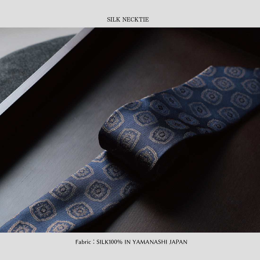 シルク 大柄小紋 YAMANASHI SILK