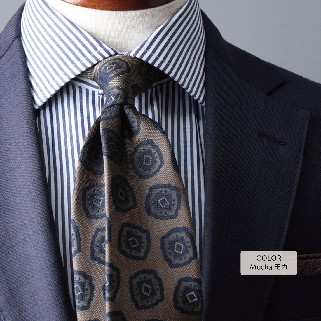 シルク 大柄小紋 YAMANASHI SILK