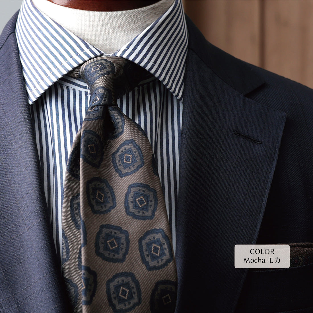 シルク 大柄小紋 YAMANASHI SILK