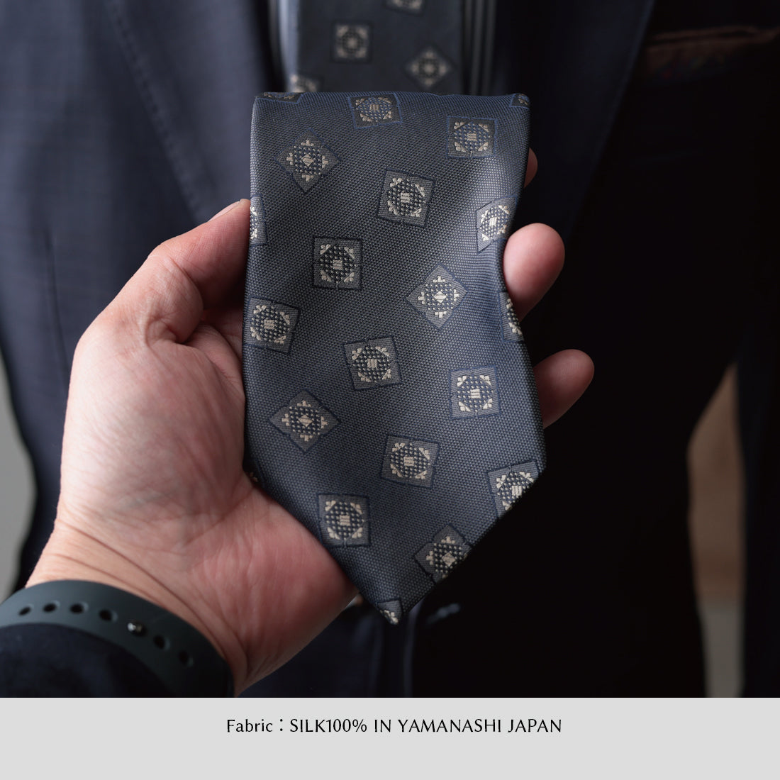 シルク 小紋 YAMANASHI SILK