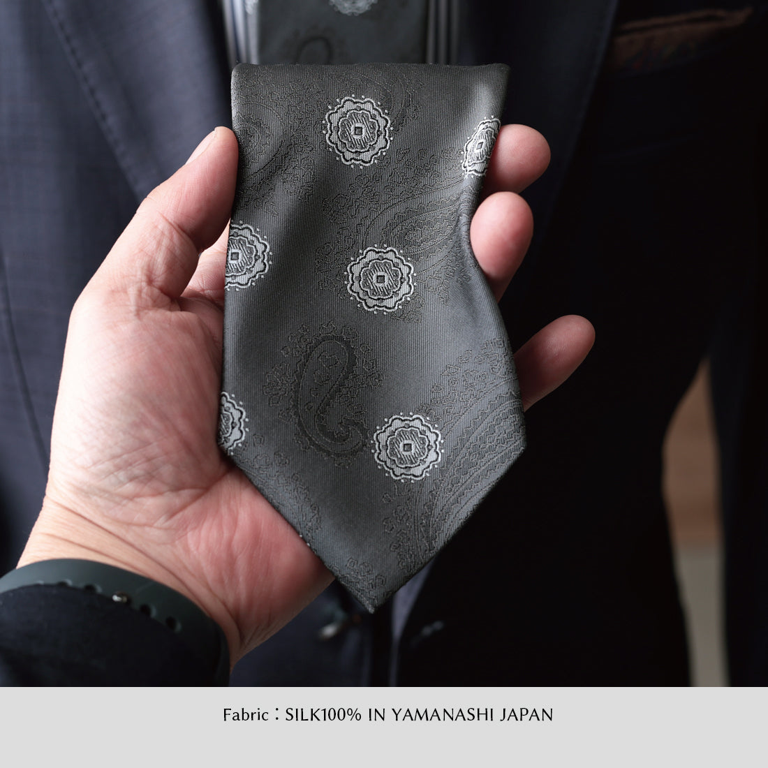 シルク ペイズリー＆小紋 YAMANASHI SILK