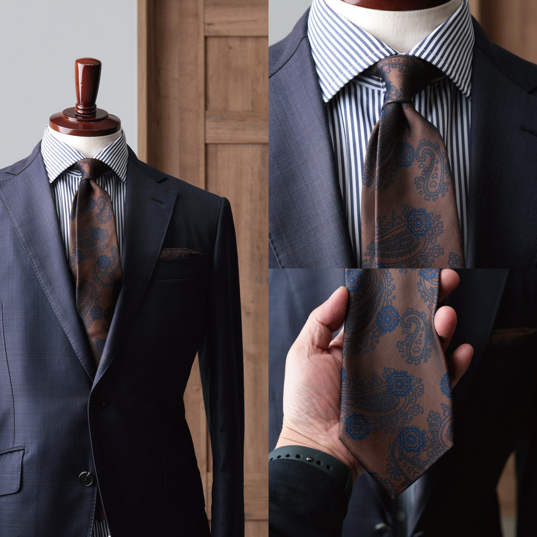 シルク ペイズリー＆小紋 YAMANASHI SILK